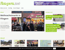 Tablet Screenshot of flingern.net